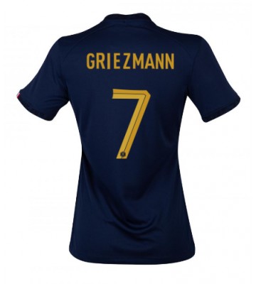 Frankrike Antoine Griezmann #7 Hemmatröja Dam VM 2022 Korta ärmar
